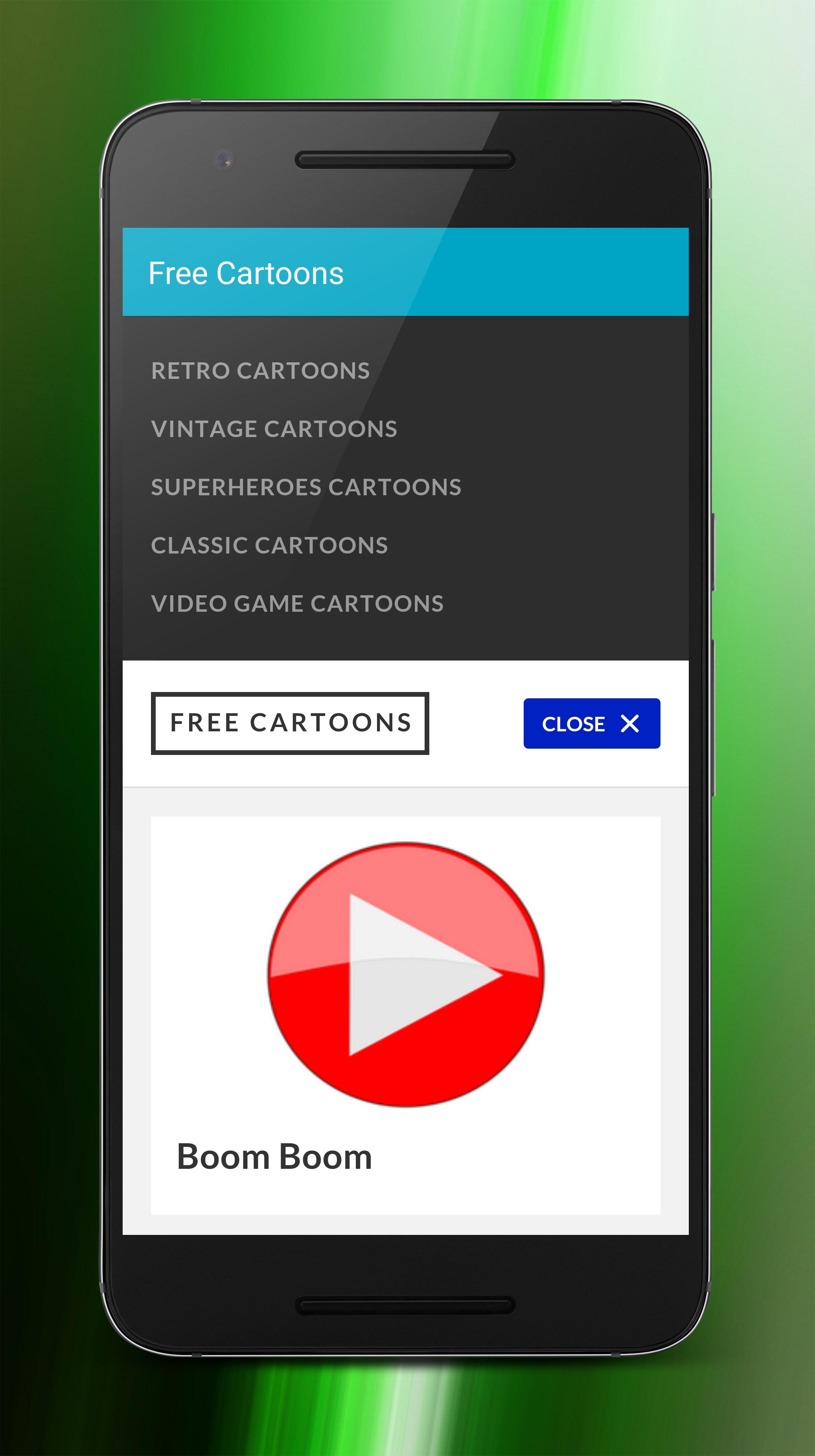 Android application Free Cartoons screenshort