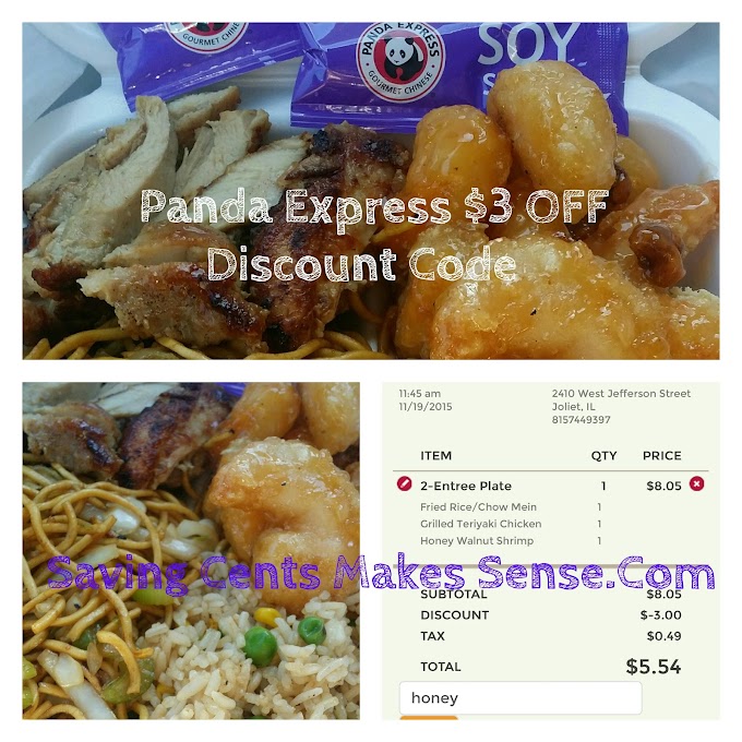 #PandaExpress $3 OFF Discount Code! Exp 11/30