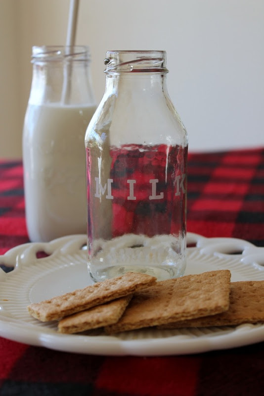 Etched Glass Milk Bottle (5)