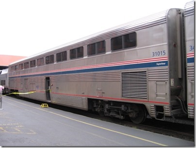 IMG_0683 Amtrak Superliner I Coach-Baggage #31015 at Union Station in Portland, Oregon on May 10, 2008