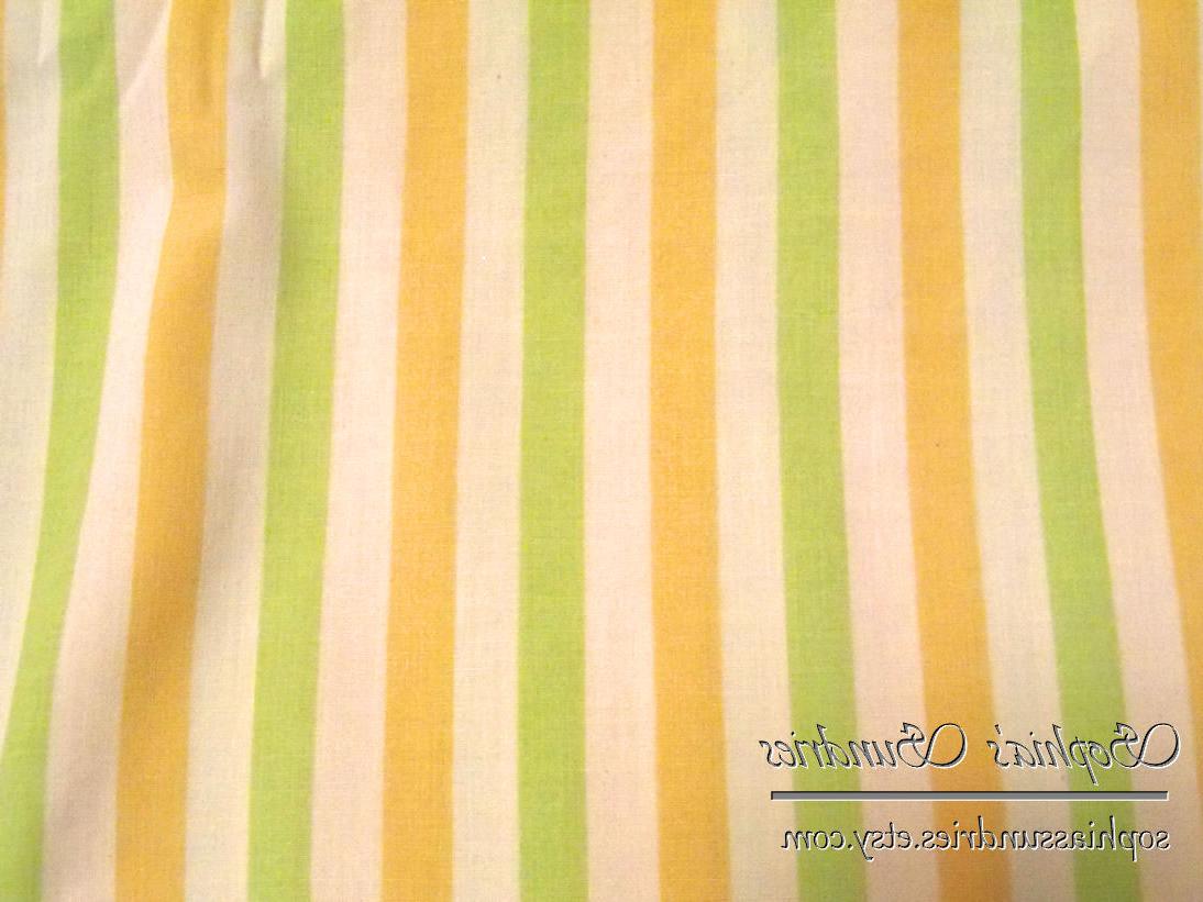 Yellow, Orange & Green Stripe