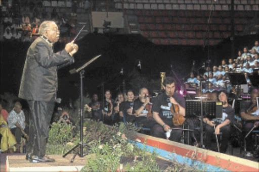 MUSICAL GENIUS: Professor Mzilikazi Khumalo. PHOTO: Peter Mogaki