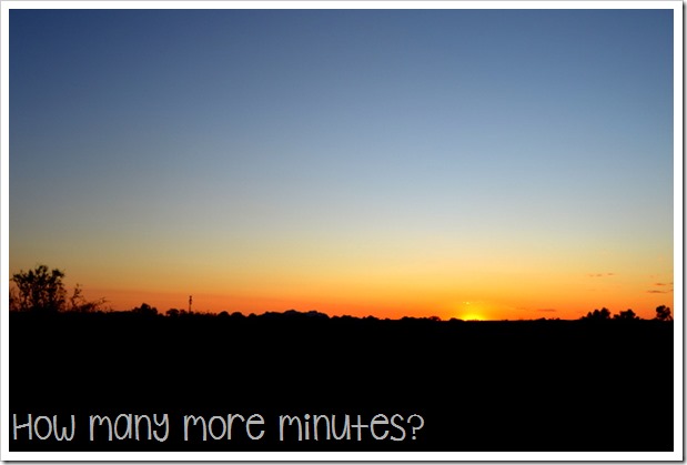 A View From the Campground | How Many More Minutes?