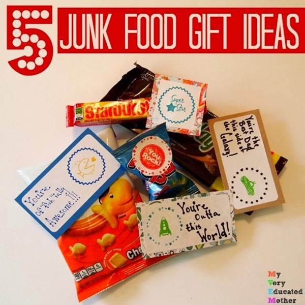 Junk Food Sayings for Quick Gift Ideas