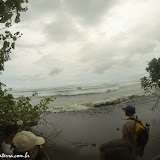 Preparando para o embarque no mar revolto - Parque Nacional Corcovado - Bahía Drake - Costa Rica