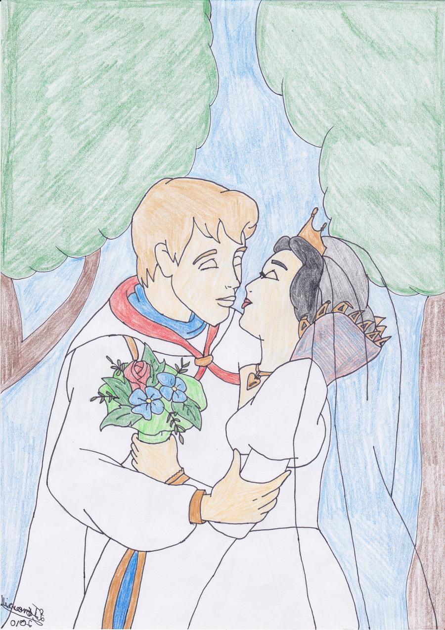 Disney Weddings- Snow White by  LaSerenity on deviantART