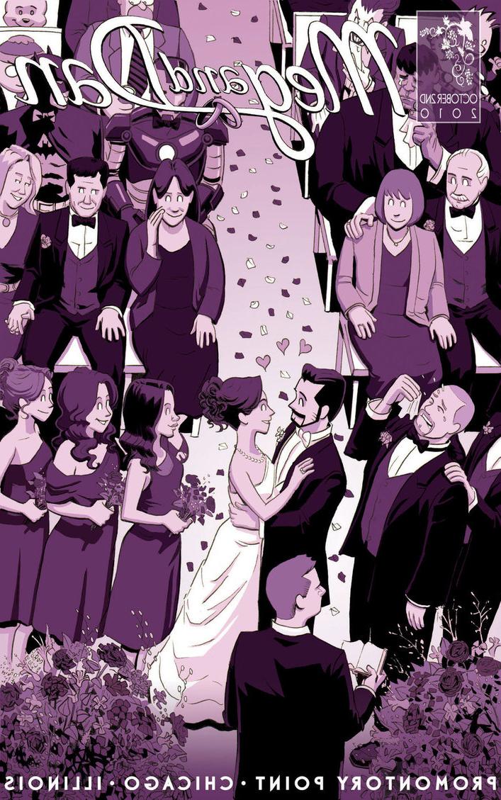 Beardo Wedding Program Cover by  DanDougherty on deviantART