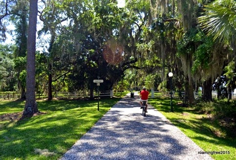 Riding in the Historic District