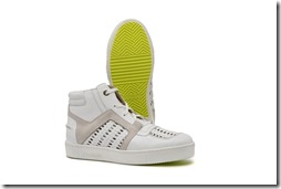 a.testoni ss15 - sneaker alta in vitello nappato