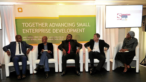 Members of the panel at the Sowetan Dialogues.