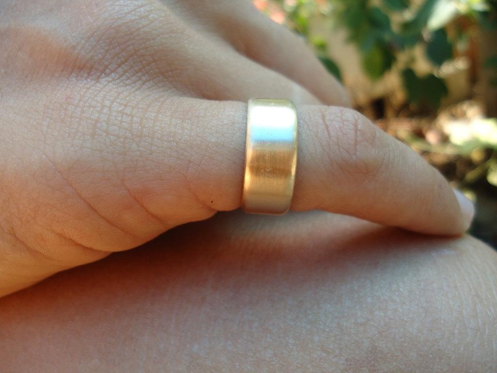 Gold Wedding Ring Set