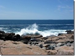 Wave action at Schoodic Point