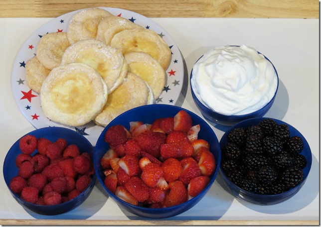 Berry Shortcakes Franco-American Style