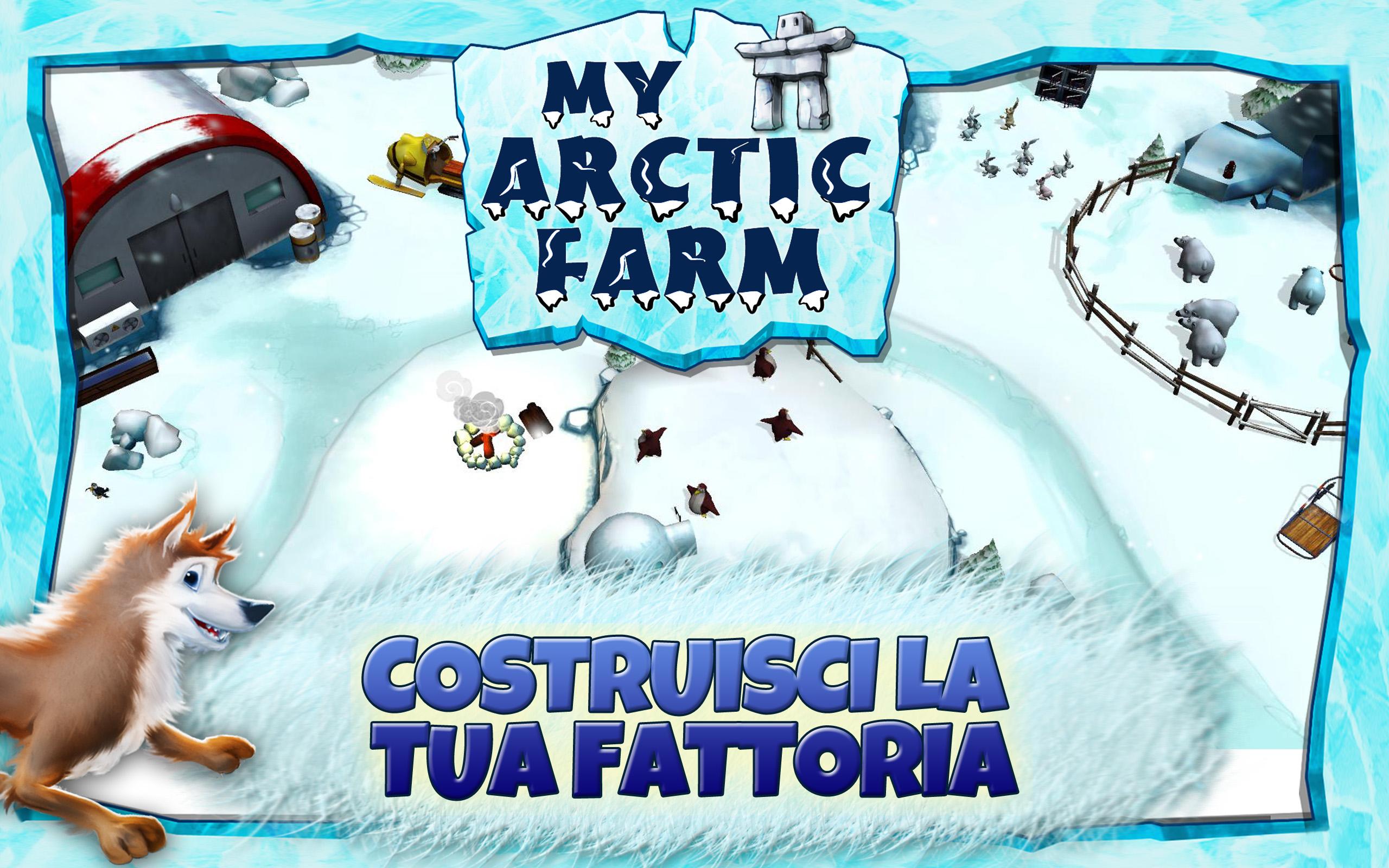 Android application My Arctic Farm - Frozen Climes screenshort