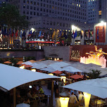 rockefeller plaza in New York City, United States 