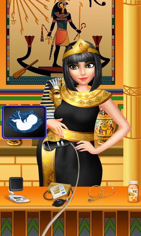 Android application Princess Egypt: Baby Care Fun screenshort