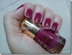 Blo mundial - unhas sem alicate )esmalte vinho)