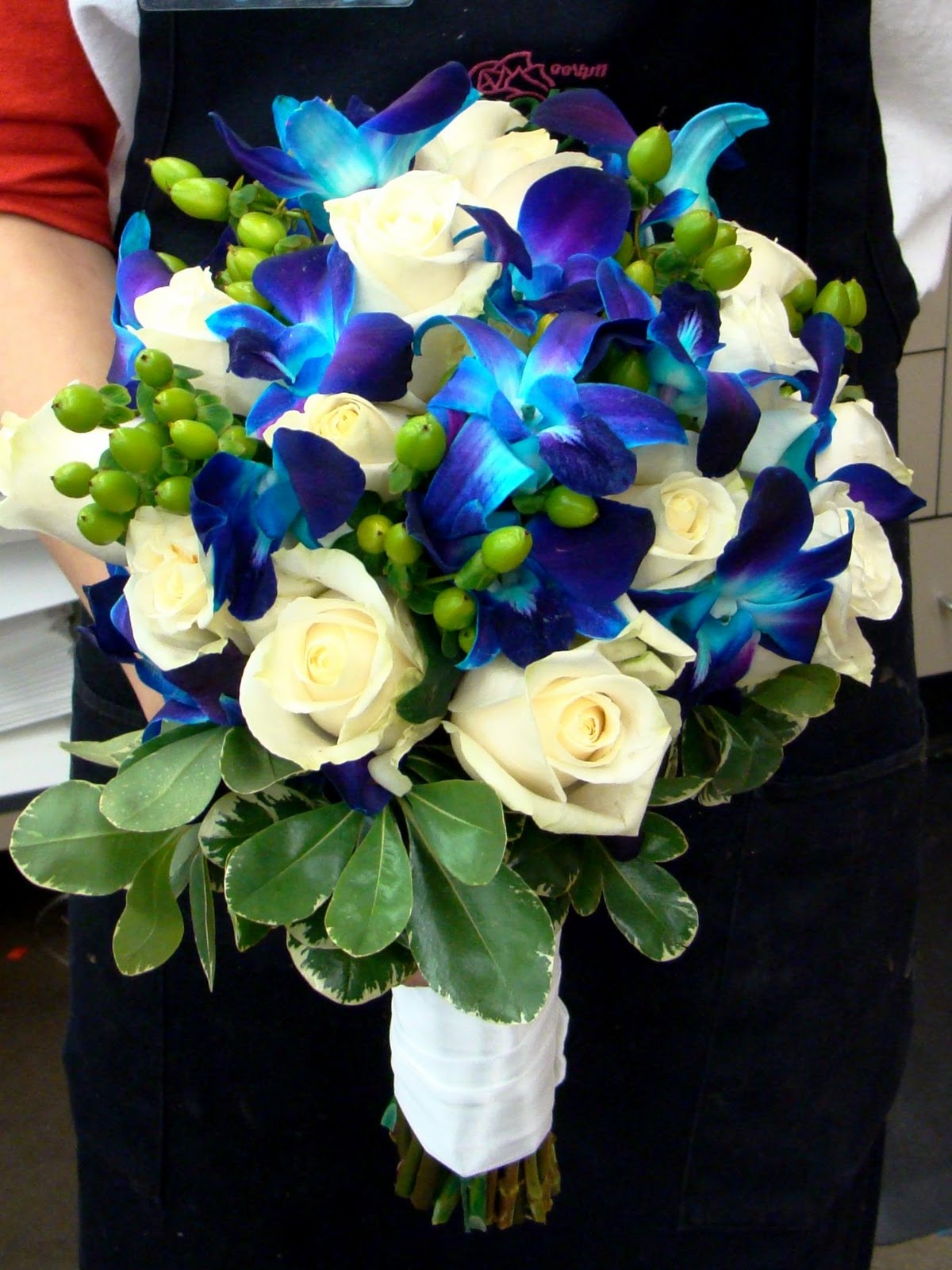 This was the bridal bouquet.