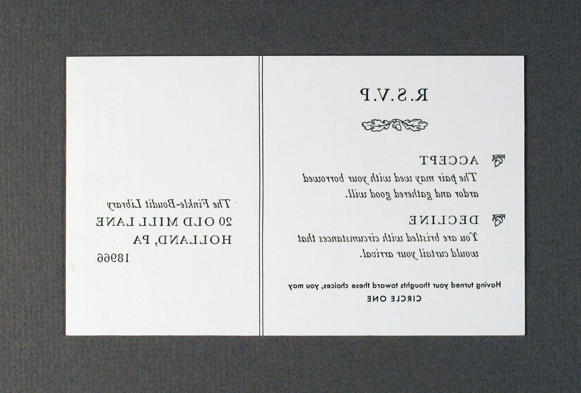 perforated wedding invitations