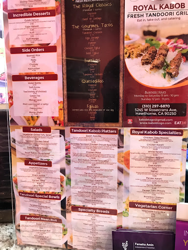 Pakistani Restaurant «Royal Kabob», reviews and photos, 5245 W Rosecrans Ave, Hawthorne, CA 90250, USA