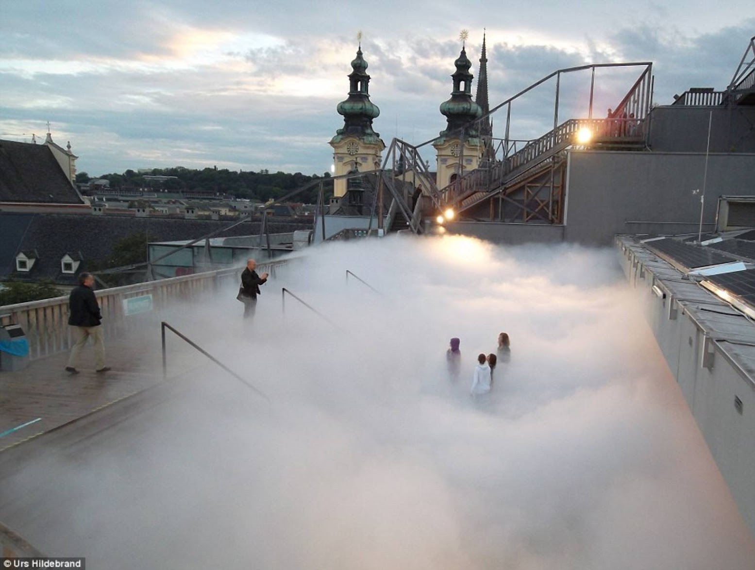 Linz, Austria: [CLOUD PARKING BY FUJIKO NAKAYA]