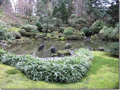 IMG_2538 Upper Pond in the Strolling Pond Garden at the Portland Japanese Garden at Washington Park in Portland, Oregon on February 27, 2010