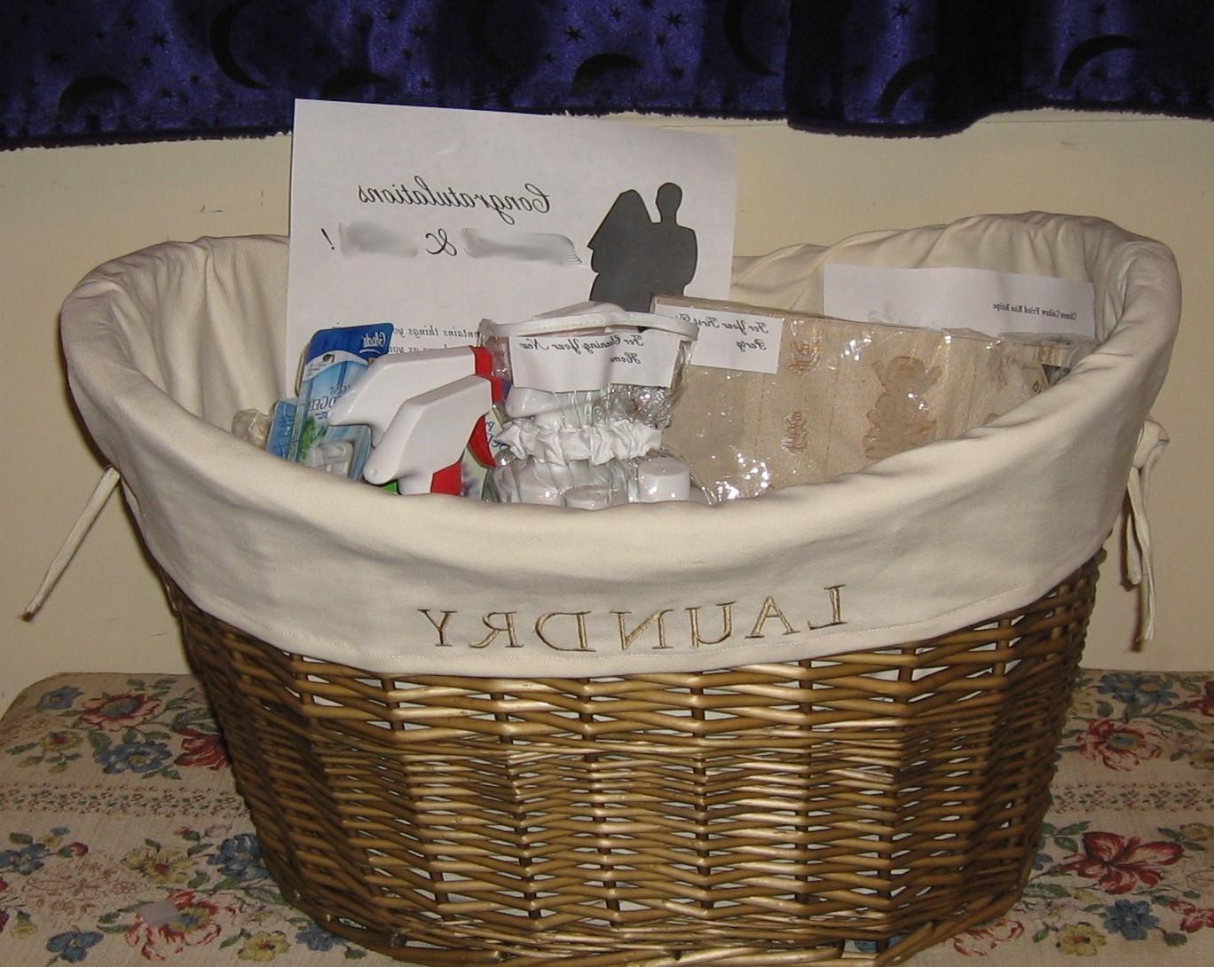 Wedding gift basket