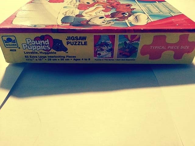 Pound Puppies Puzzle Side