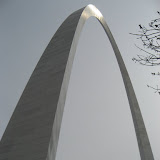 The St Louis Arch as we're right next to it 03192011a