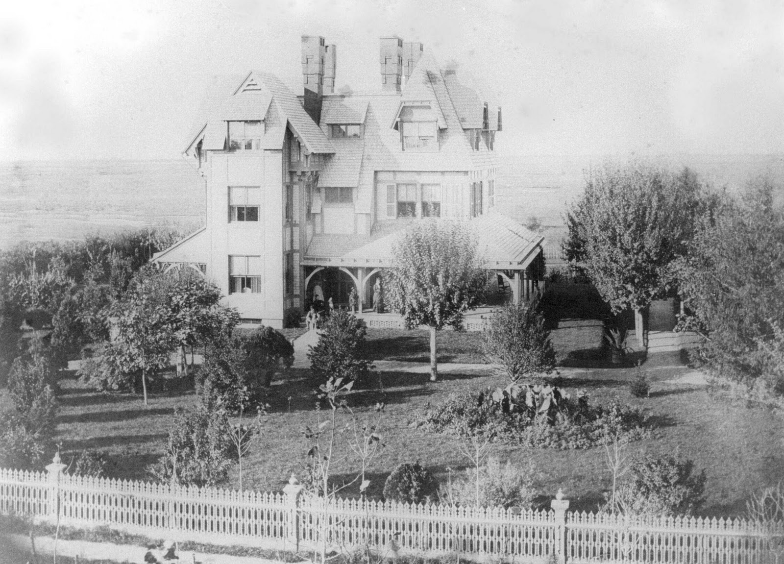Physick Estate circa 1890.