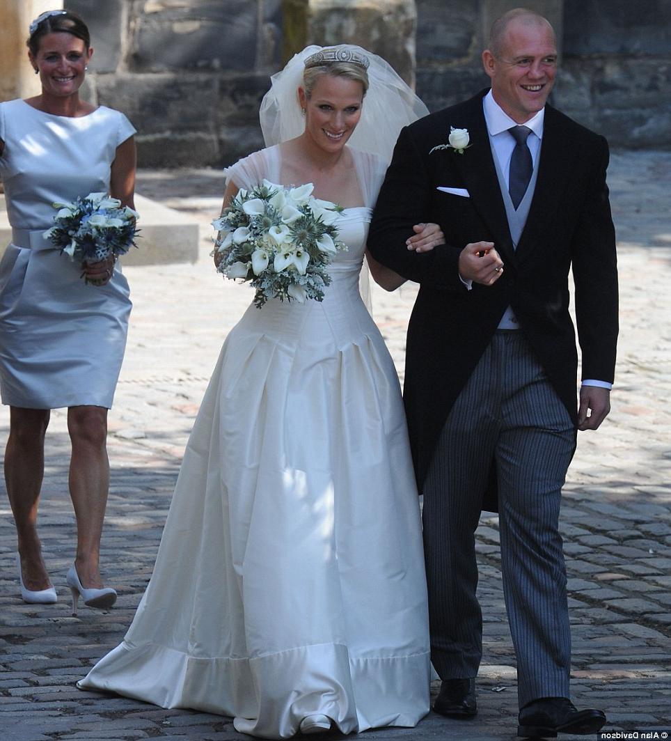 Newlyweds: Zara and Tindall