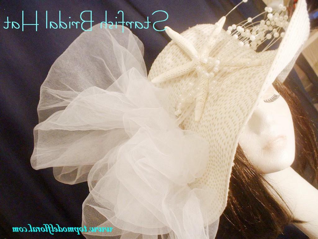 Starfish Bridal Hat