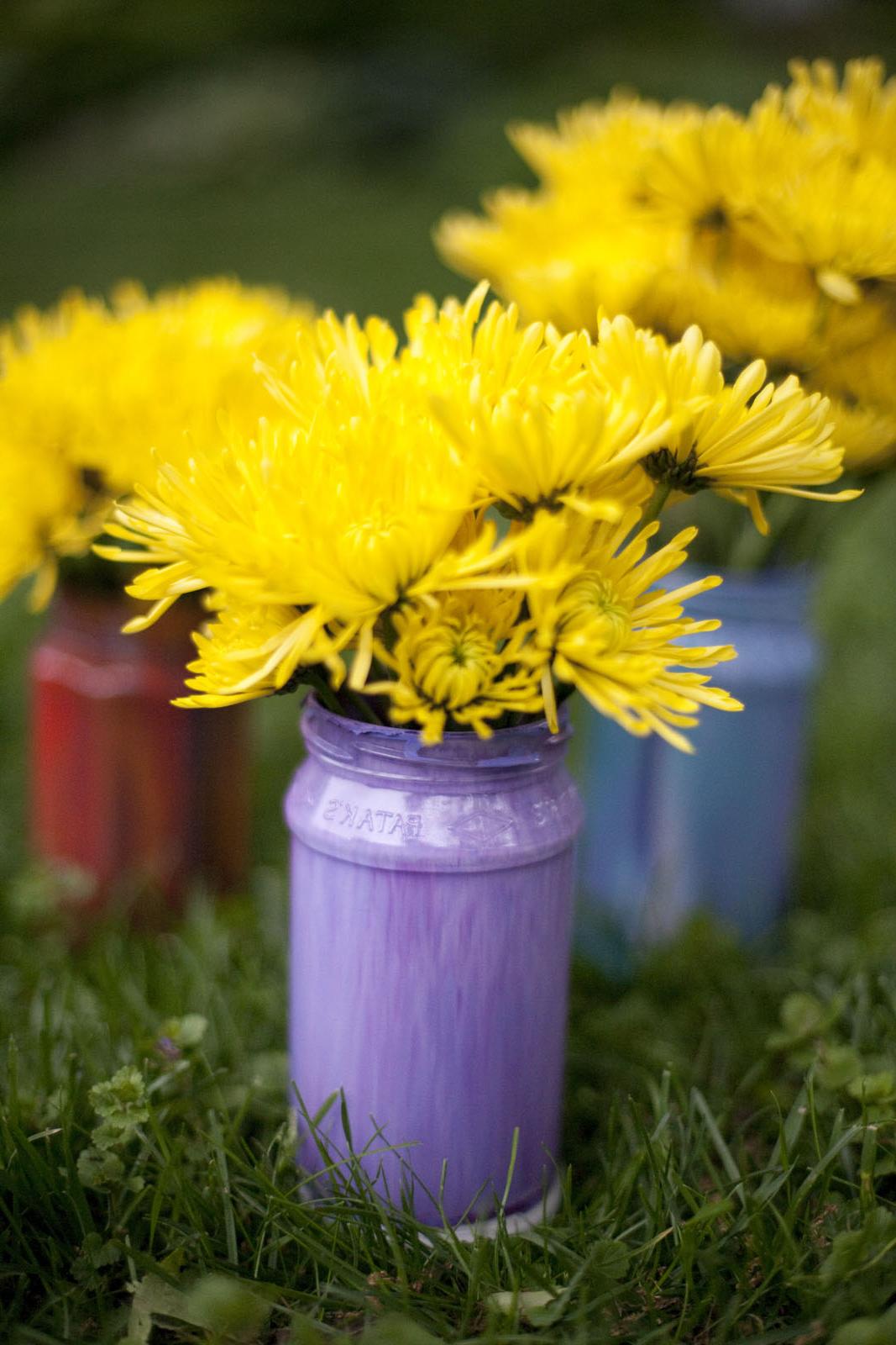 into wedding centerpieces