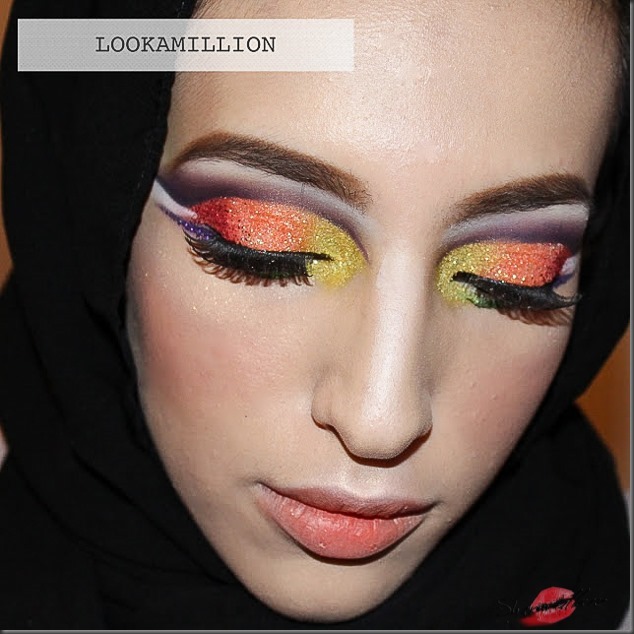 Beautiful bright Arabic Makeup-Lookamillion (46)