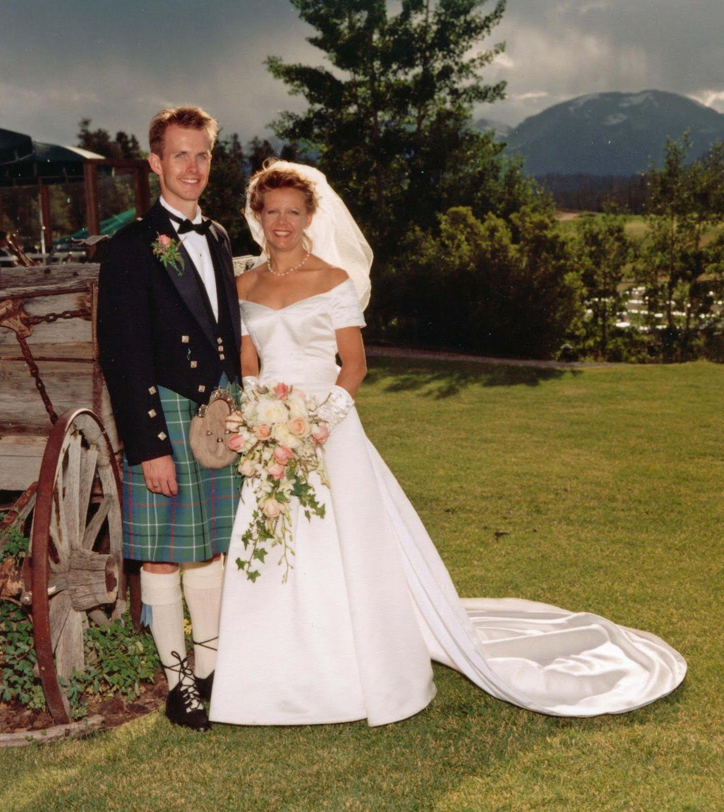 tartan wedding announcements