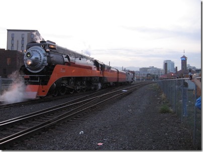 IMG_9731 Southern Pacific Daylight GS-4 4-8-4 #4449 at Union Station in Portland, Oregon on October 20, 2009