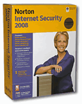Norton Internet Security 2008 product box