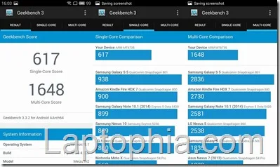 Geekbench Meizu M2