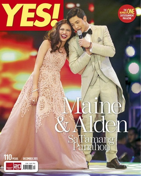 Maine Mendoza and Alden Richards - Yes! December 2015