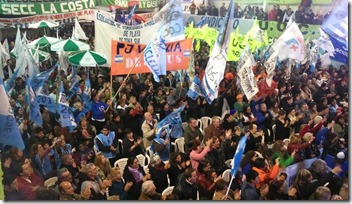 Gremios y militantes manifestaron su rotundo apoyo a Juan Pablo de Jesús