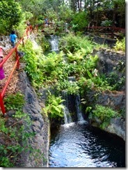 Cascade of waterfalls