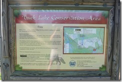 Buck Lake CA kiosk