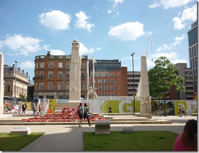 10 st peters square and tram works