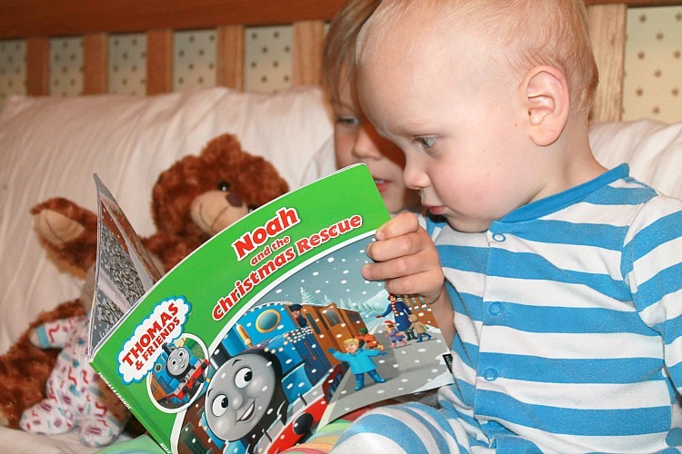 thomas & friends christmas personalised book review