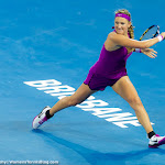 Victoria Azarenka in action at the 2016 Brisbane International