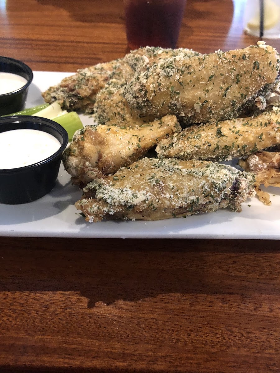 My 16 year old twin sons gluten free wings! It’s hard to find gf wings and they devoured them!