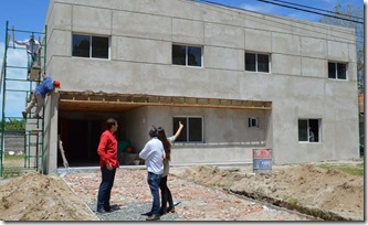 Juan Pablo de Jesús, intendente de La COsta, recorrió la obra ubicada en Aguas Verdes