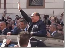 Silvio Berlusconi a Caserta