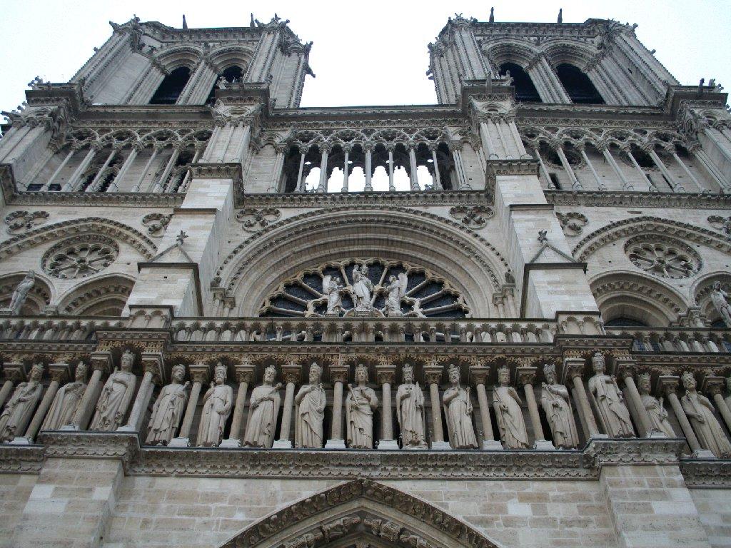 Here is part of Notre Dame.