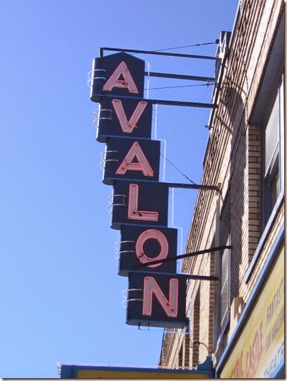 IMG_3700 Avalon Theatre Neon Sign in Portland, Oregon on September 11, 2008